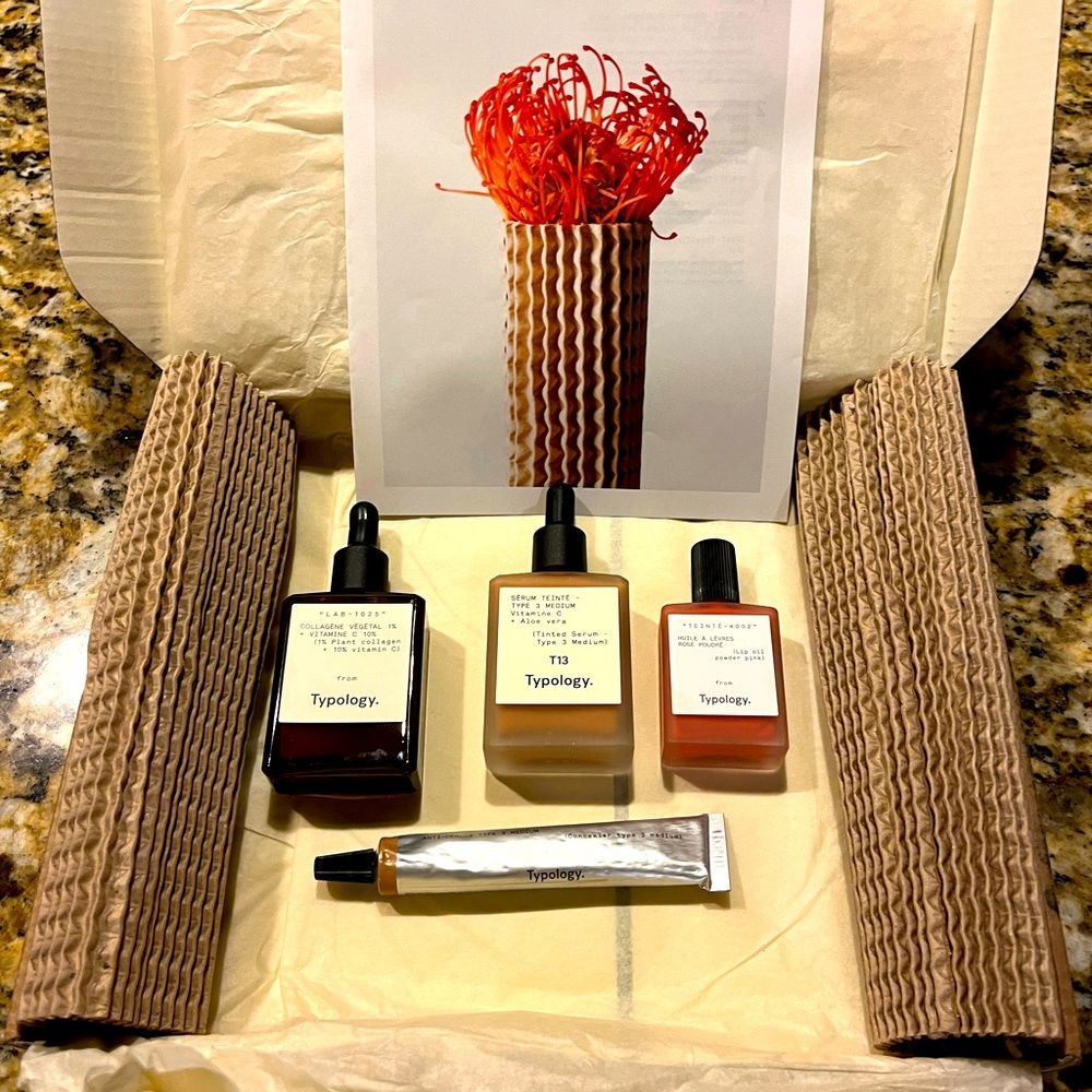Typology Cosmetics Made in France Never Used